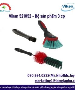 Vikan 521052 - Bộ sản phẩm 3 cọ
