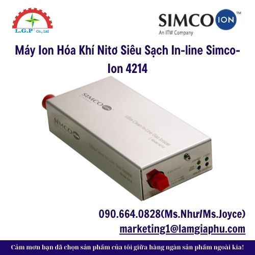 Máy Ion Hóa Khí Nitơ Siêu Sạch In-line Simco-Ion 4214