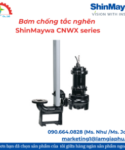 Bơm chống tắc nghẽn ShinMaywa CNWX series