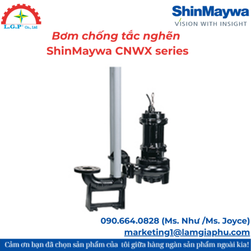 Bơm chống tắc nghẽn ShinMaywa CNWX series