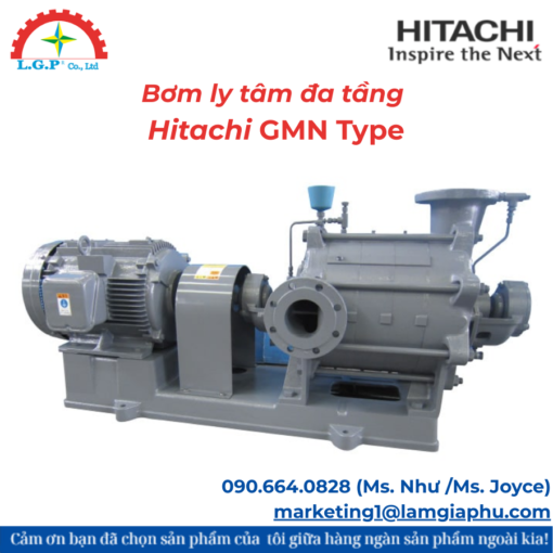 Bơm ly tâm đa tầng Hitachi GMN Type