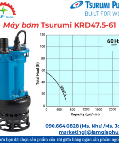 Máy bơm Tsurumi KRD47.5-61