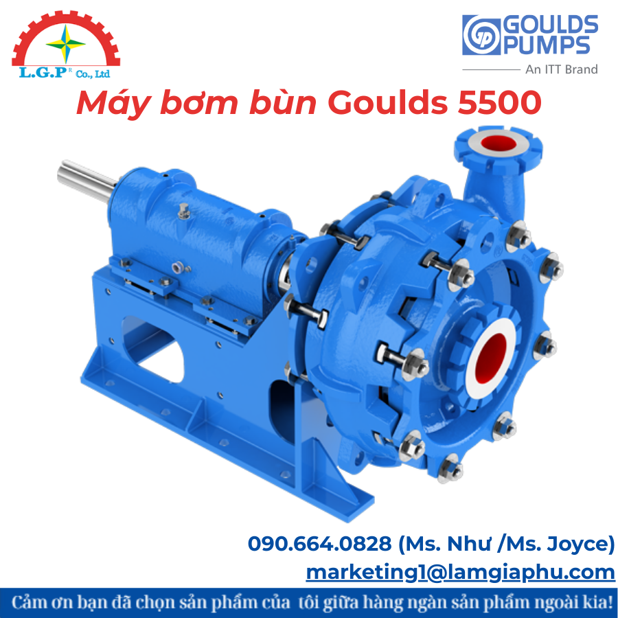 Máy bơm bùn Goulds 5500