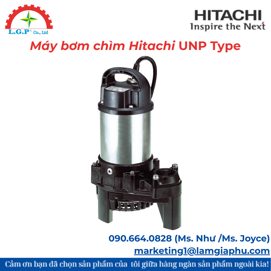 Máy bơm chìm Hitachi UNP Type