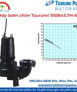 Máy bơm chìm Tsurumi 100B43.7H-63