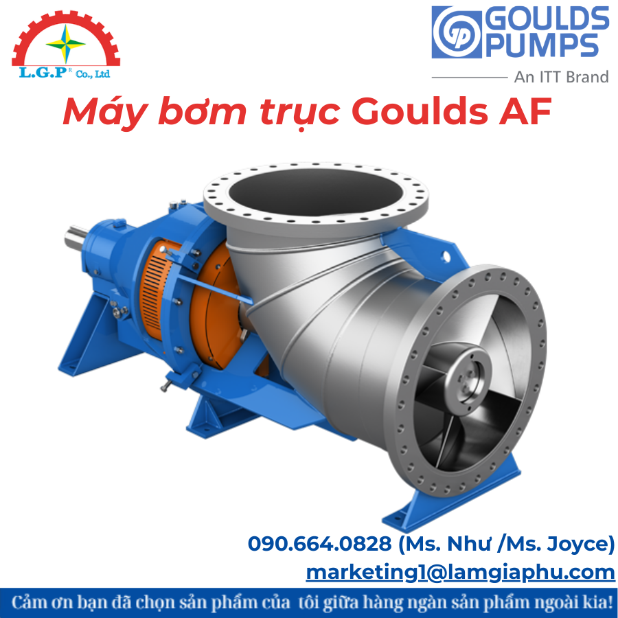 Máy bơm trục Goulds AF