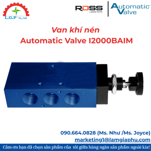 Van khí nén Automatic Valve I2000BAIM