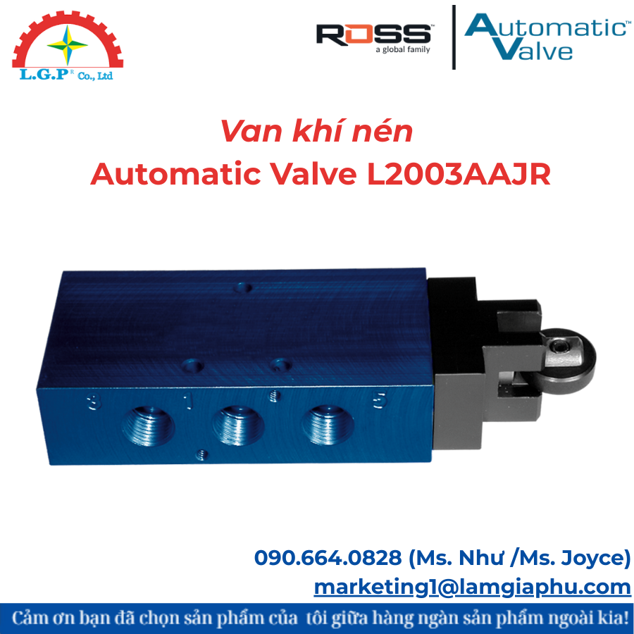 Van khí nén Automatic Valve L2003AAJR