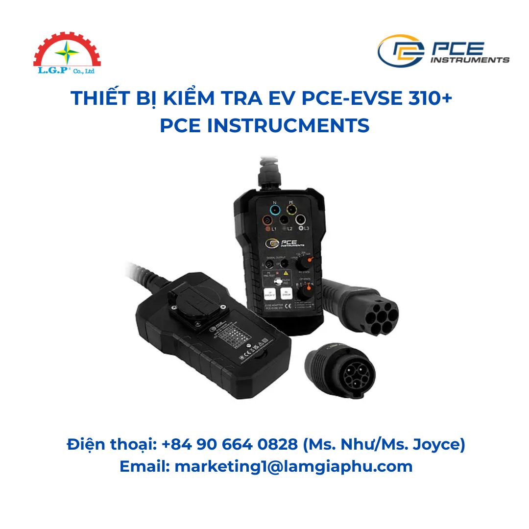 Thiết bị kiểm tra EV PCE-EVSE 310+ Pce instrucments