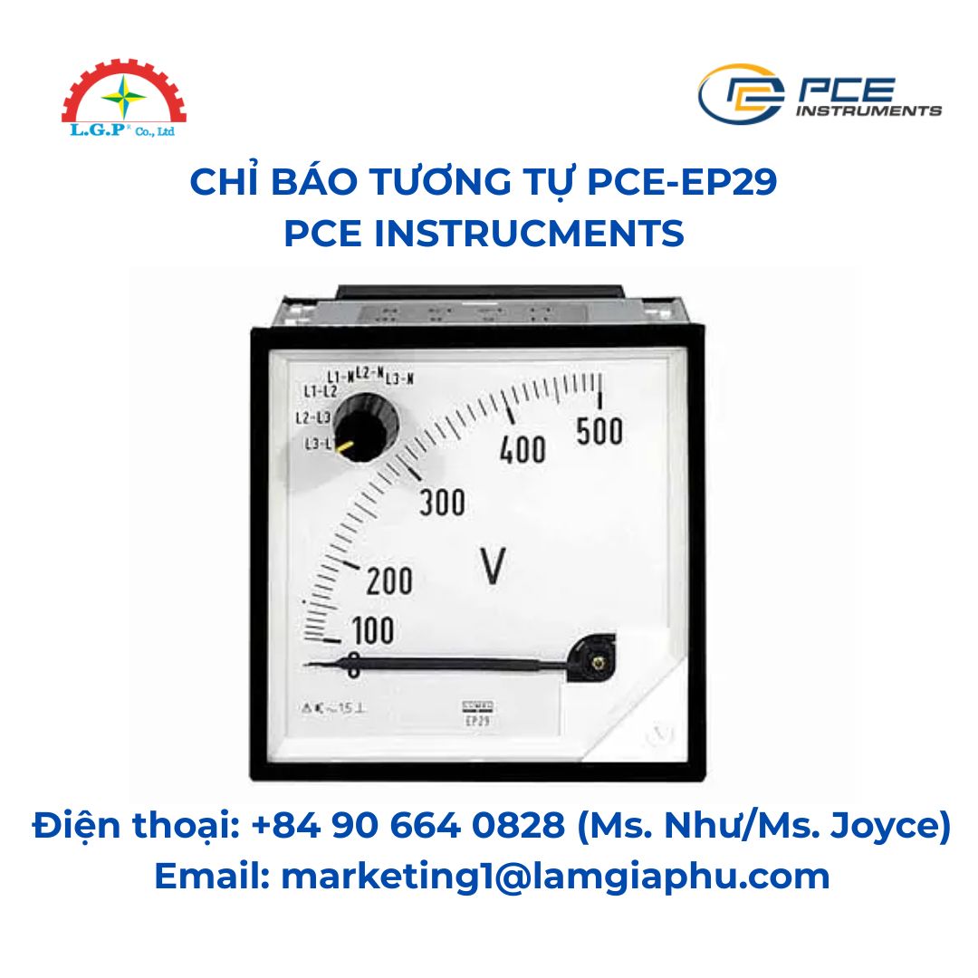 Chỉ báo tương tự PCE-EP29 Pce instrucments
