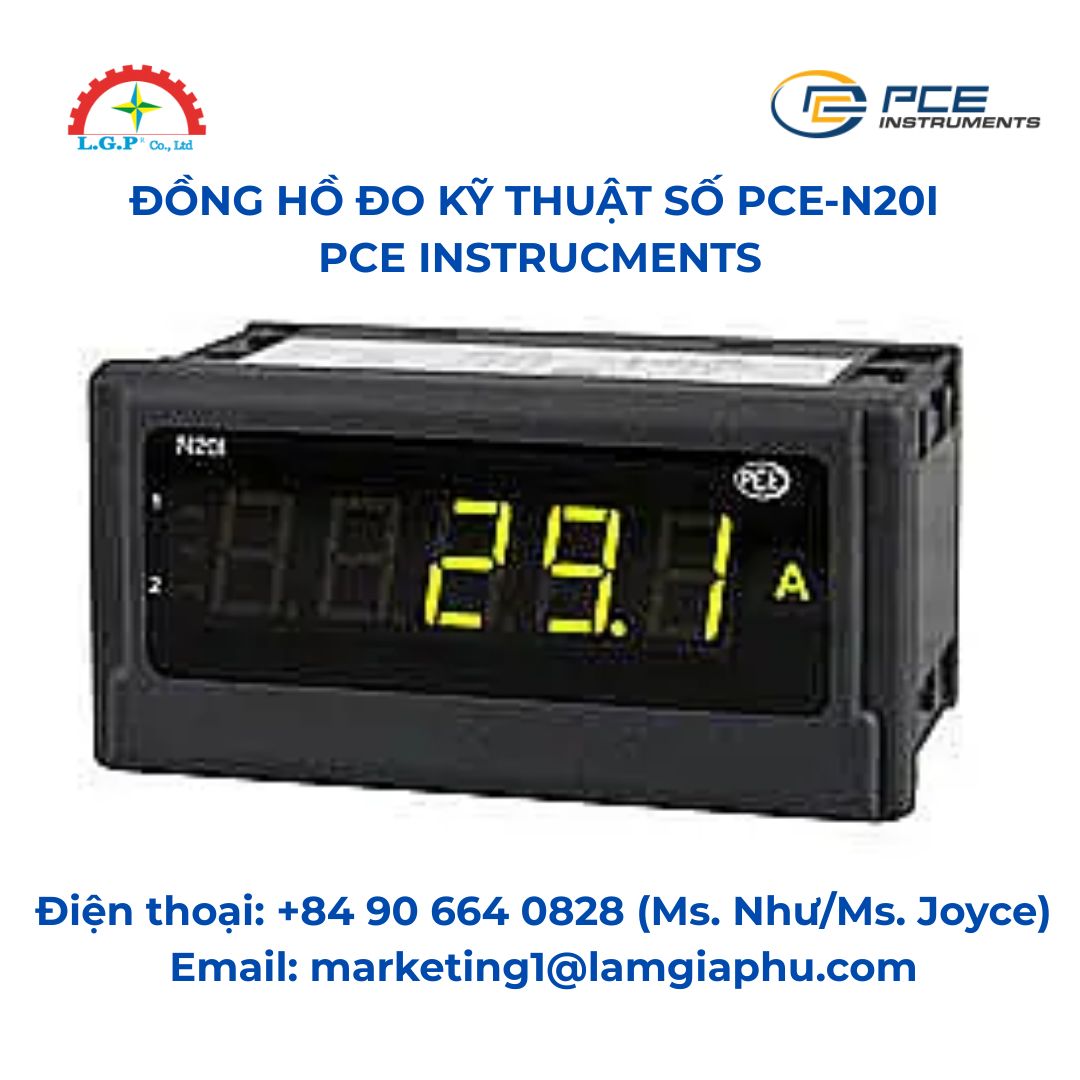 Đồng hồ đo kỹ thuật số PCE-N20I Pce instrucments