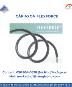 Cáp AXON FLEXFORCE® – Giải pháp truyền điện linh hoạt
