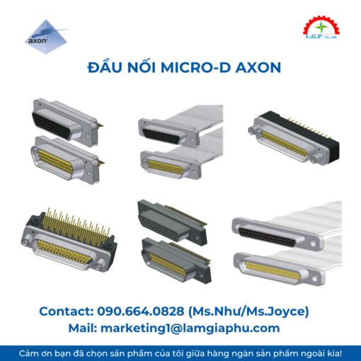 Đầu nối Micro-D Axon.