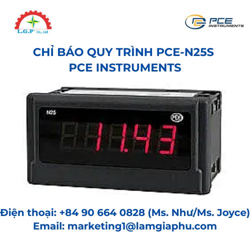 Chỉ báo quy trình PCE-N25S PCE Instruments