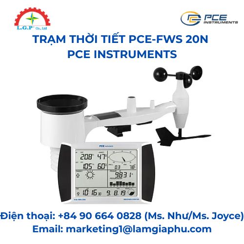 Trạm thời tiết PCE-FWS 20N PCE Instruments