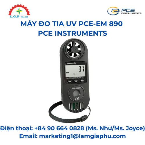 Máy đo tia UV PCE-EM 890 PCE Instruments