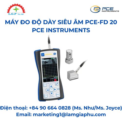 Máy đo độ dày siêu âm PCE-FD 20 PCE Instruments