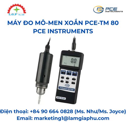 Máy đo mô-men xoắn PCE-TM 80 PCE Instruments