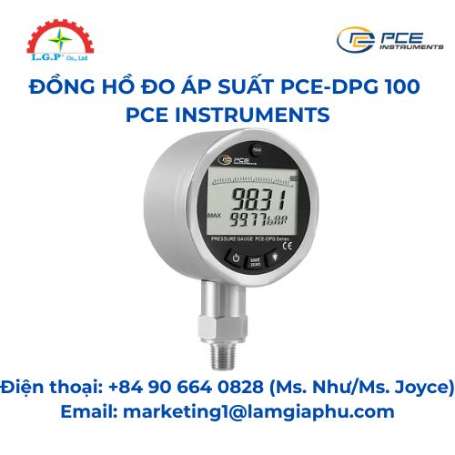 Đồng hồ đo áp suất PCE-DPG 100 PCE Instruments