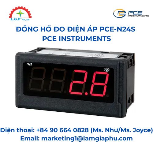 Đồng hồ đo điện áp PCE-N24S PCE Instruments