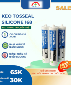 Đại tiệc sale keo Tosseal Silicone 168