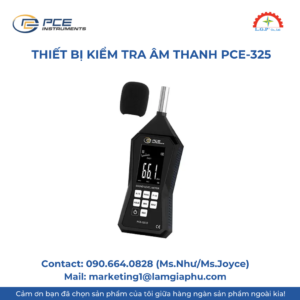 Máy đo âm thanh PCE-325