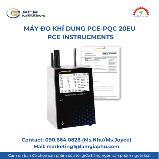Máy đo khí dung PCE-PQC 20EU CPE instrucments