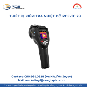Thiết bị kiểm tra nhiệt độ PCE-TC-28