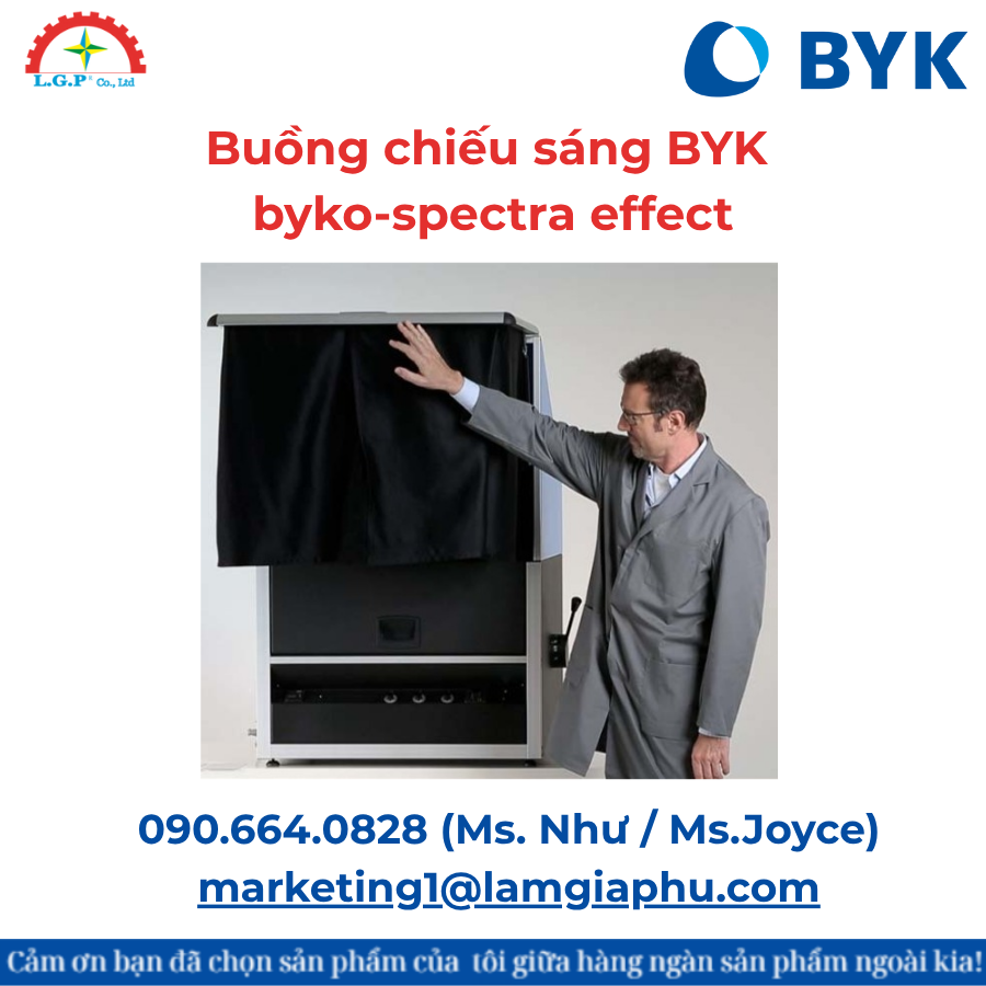 Buồng chiếu sáng BYK 6027 byko-spectra effect - Ảnh 2