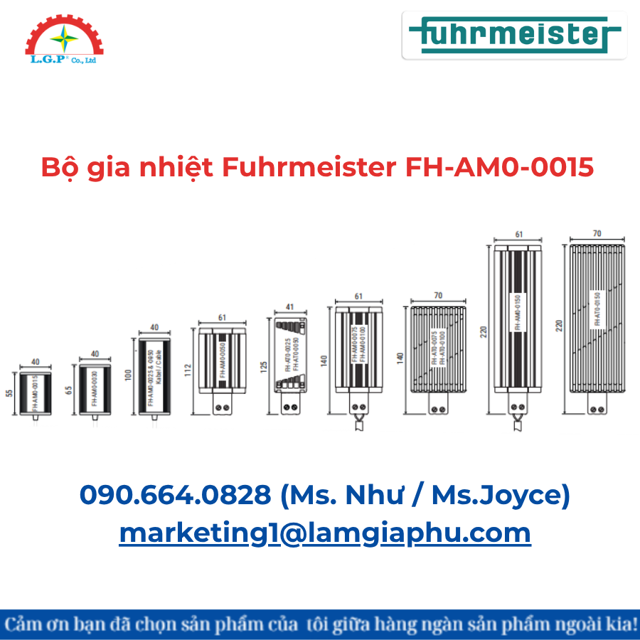 Bộ gia nhiệt Fuhrmeister FH-AM0-0015 - Ảnh 2