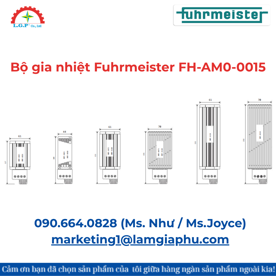 Bộ gia nhiệt Fuhrmeister FH-AM0-0015 - Ảnh 3