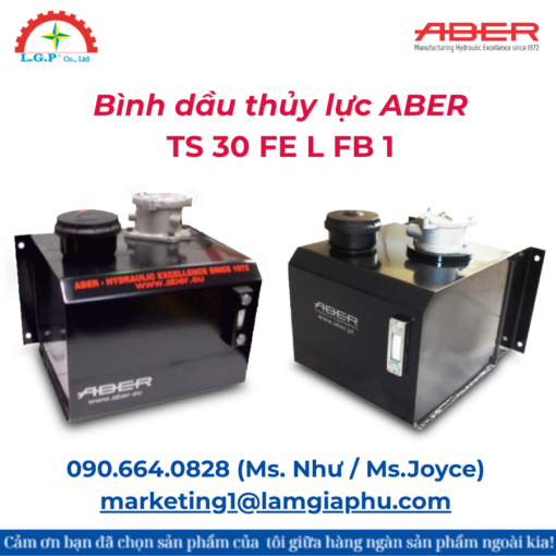 Bình dầu thủy lực ABER - TS 30 FE L FB 1