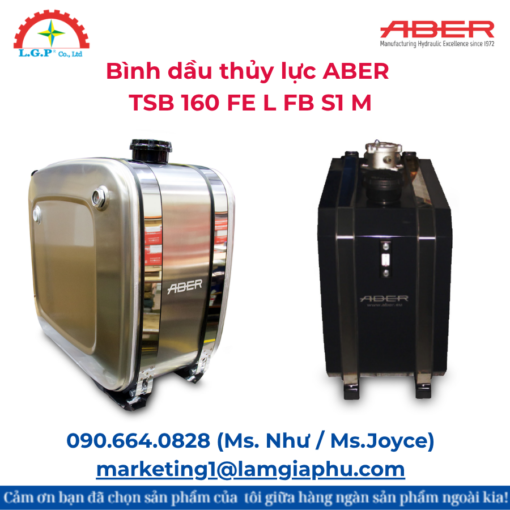 Bình dầu thủy lực ABER - TSB 160 FE L FB S1 M