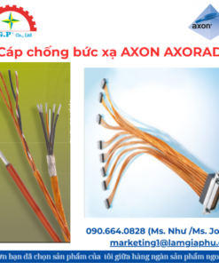 Cáp chống bức xạ AXON AXORAD- Đại lý AXON