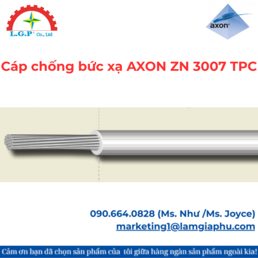 Cáp chống bức xạ AXON ZN 3007 TPC