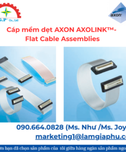 Cáp mềm dẹt AXON AXOLINK™- Flat Cable Assemblies