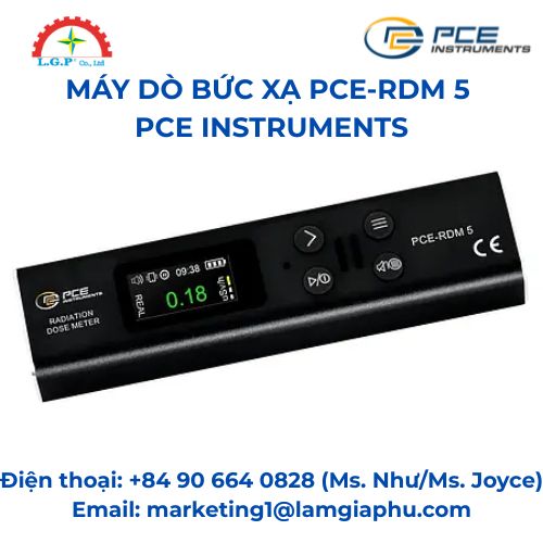 Máy dò bức xạ PCE-RDM 5 PCE Instruments