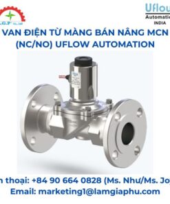 Van điện từ màng bán nâng MCN (NC/NO) Uflow Automation