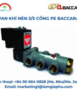Van khí nén 3/5 cổng PE Baccara