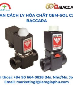 Van cách ly hóa chất GEM‑SOL C32 Baccara