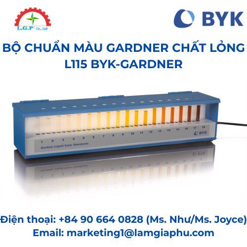 Bộ chuẩn màu Gardner chất lỏng L115 BYK-Gardner