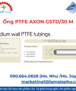 Ống PTFE AXON GSTD/30 M