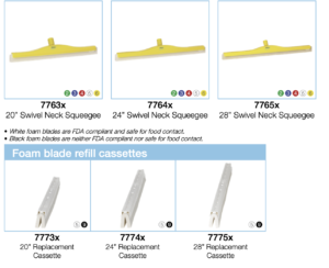 Vikan gạt nước 7763x, 7764x, 7765x