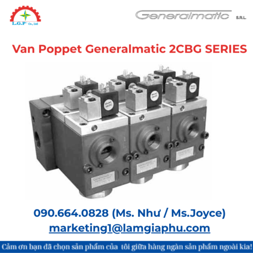 Van Poppet Generalmatic 2CBG SERIES