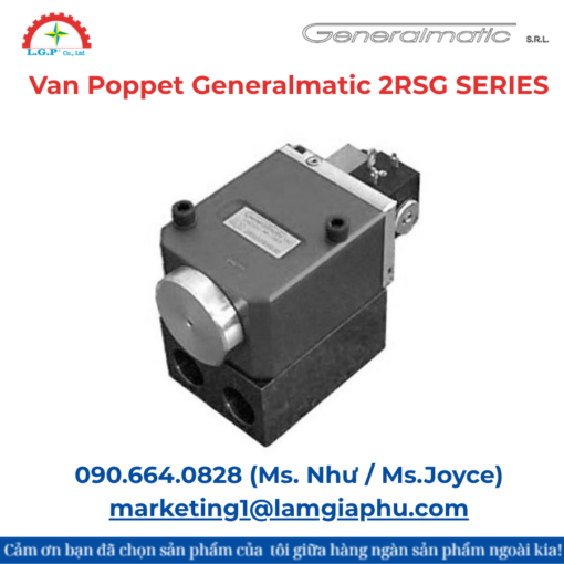 Van Poppet Generalmatic 2RSG SERIES