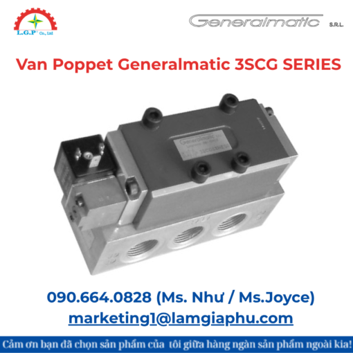Van Poppet Generalmatic 3SCG SERIES