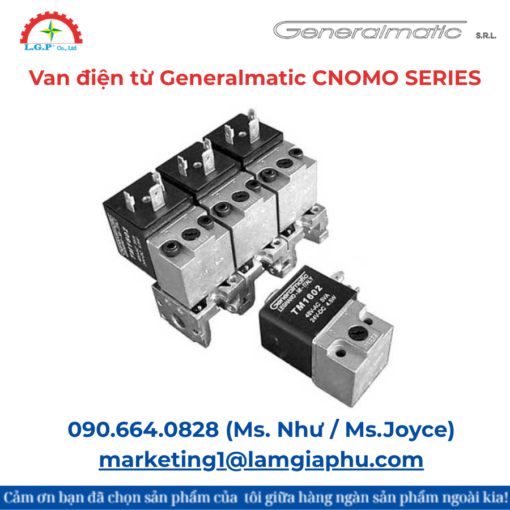 Van điện từ Generalmatic CNOMO SERIES