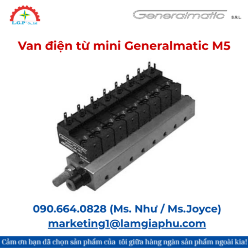 Van điện từ mini Generalmatic M5