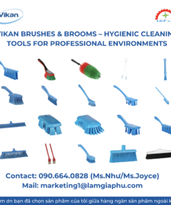 Vikan Brushes & Brooms – Hygienic Cleaning Tools for Professional Environments.
