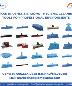 Vikan Brushes & Brooms – Hygienic Cleaning Tools for Professional Environments.